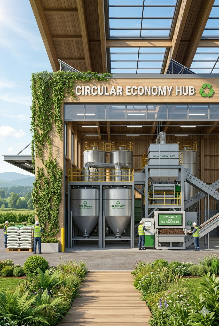 Green waste recycling technology